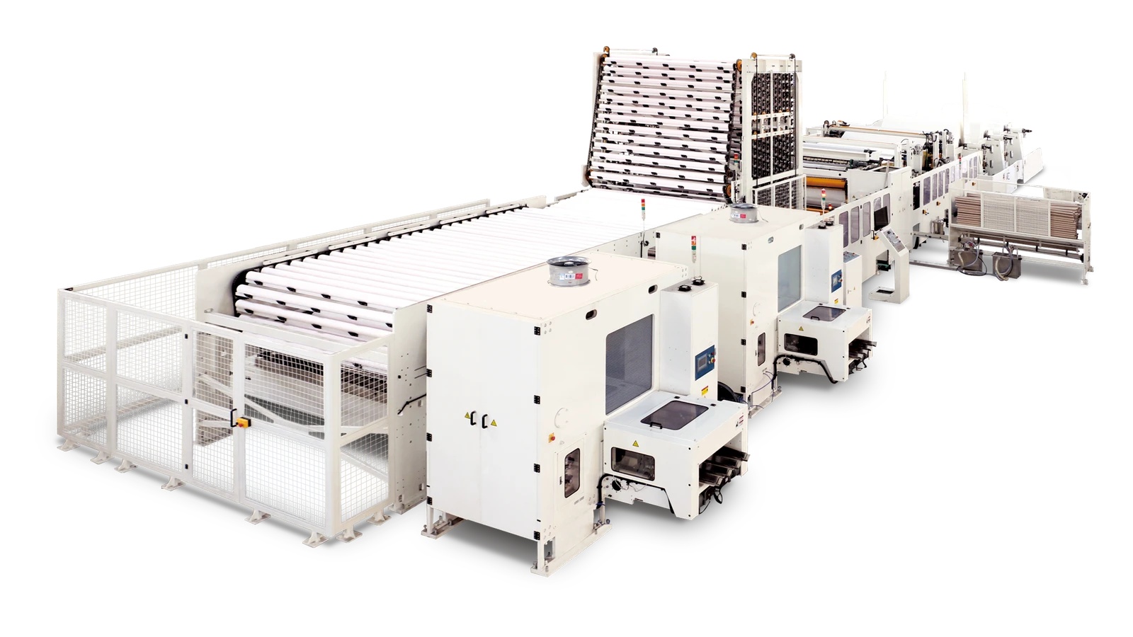 Roll converting production line