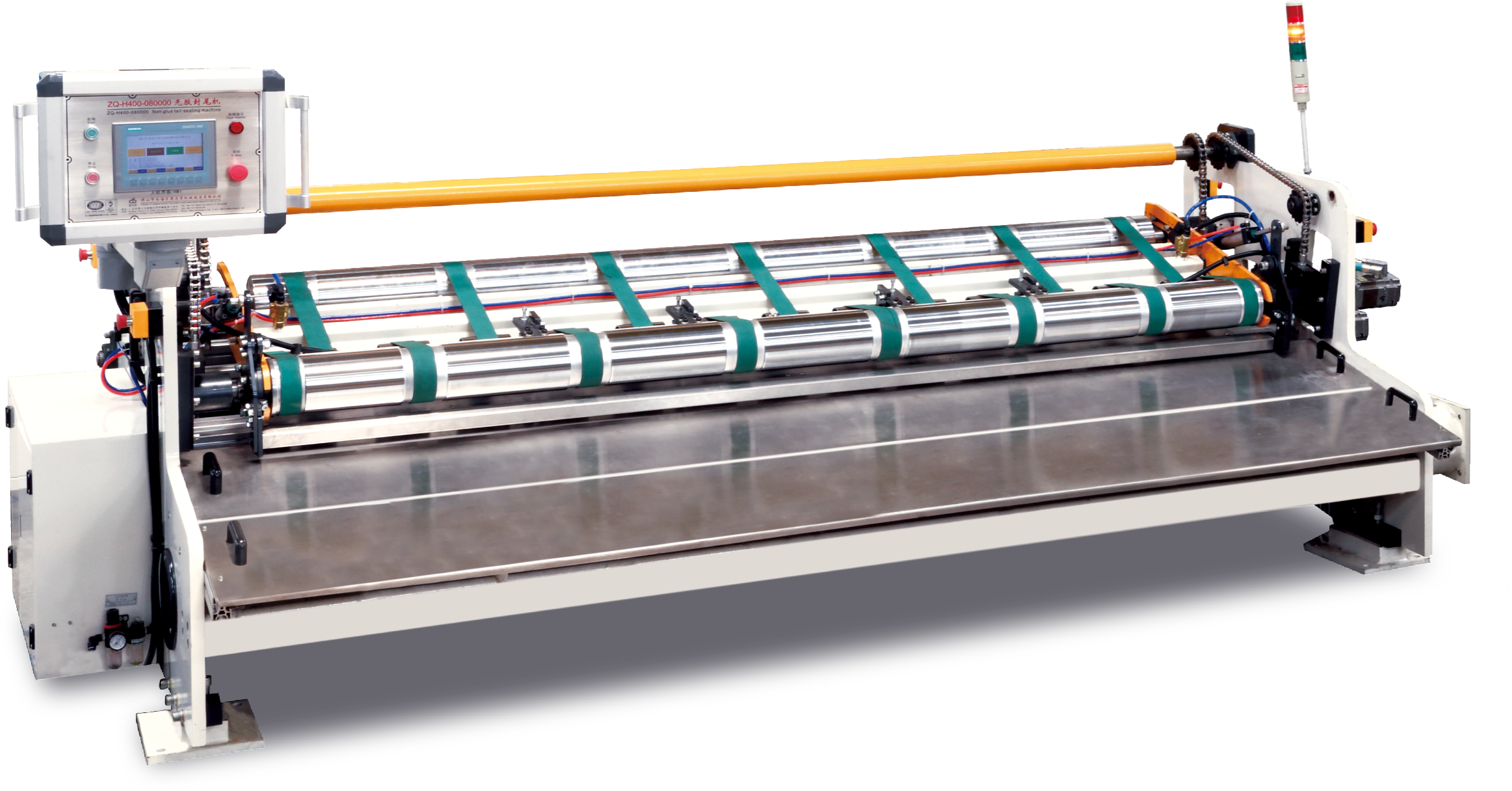 Glue-free mechanical tail-sealing equipment