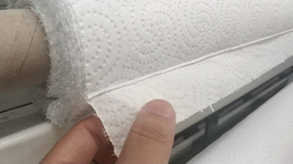 Finished mechanical tail-seal result detail